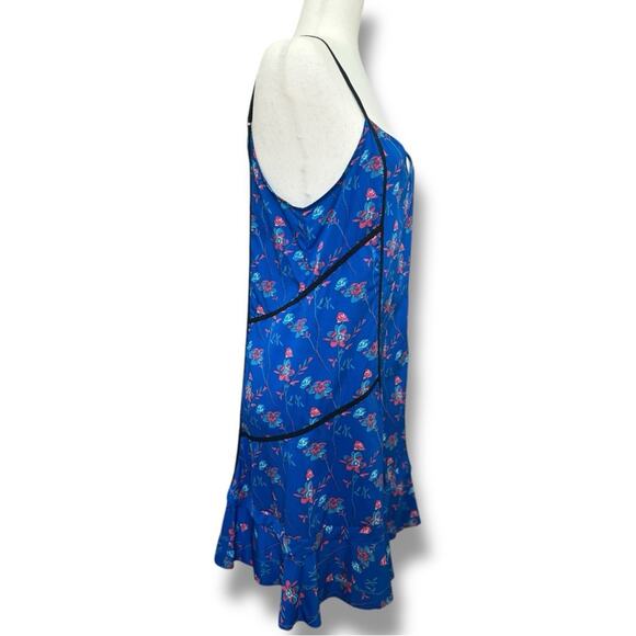 Thakoon x RTR - NWT Blue Floral Shift Dress - Size 10 - Picture 9 of 11